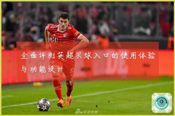 全面评测英超买球入口的使用体验与功能设计